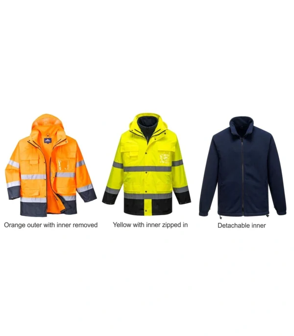 S162 Hi-Vis 3 in 1 Jacket